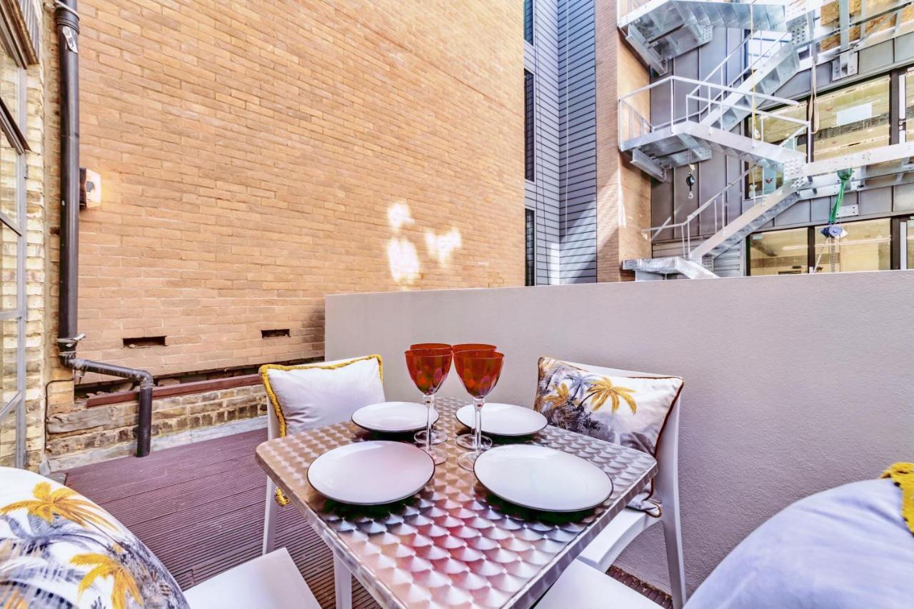Interior-Designer Apartment With 2 Terraces Londres Exterior foto